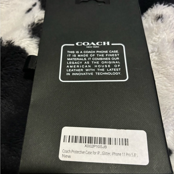 Coach iPhone 11 Pro case floral pink glitter - Picture 5 of 7